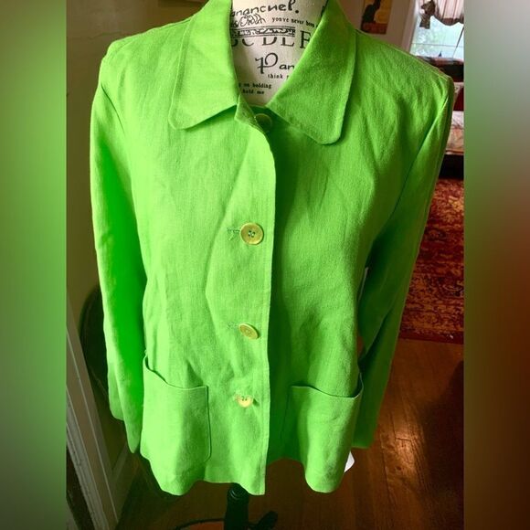 Elliott Lauren Linen Jacket - Picture 1 of 5